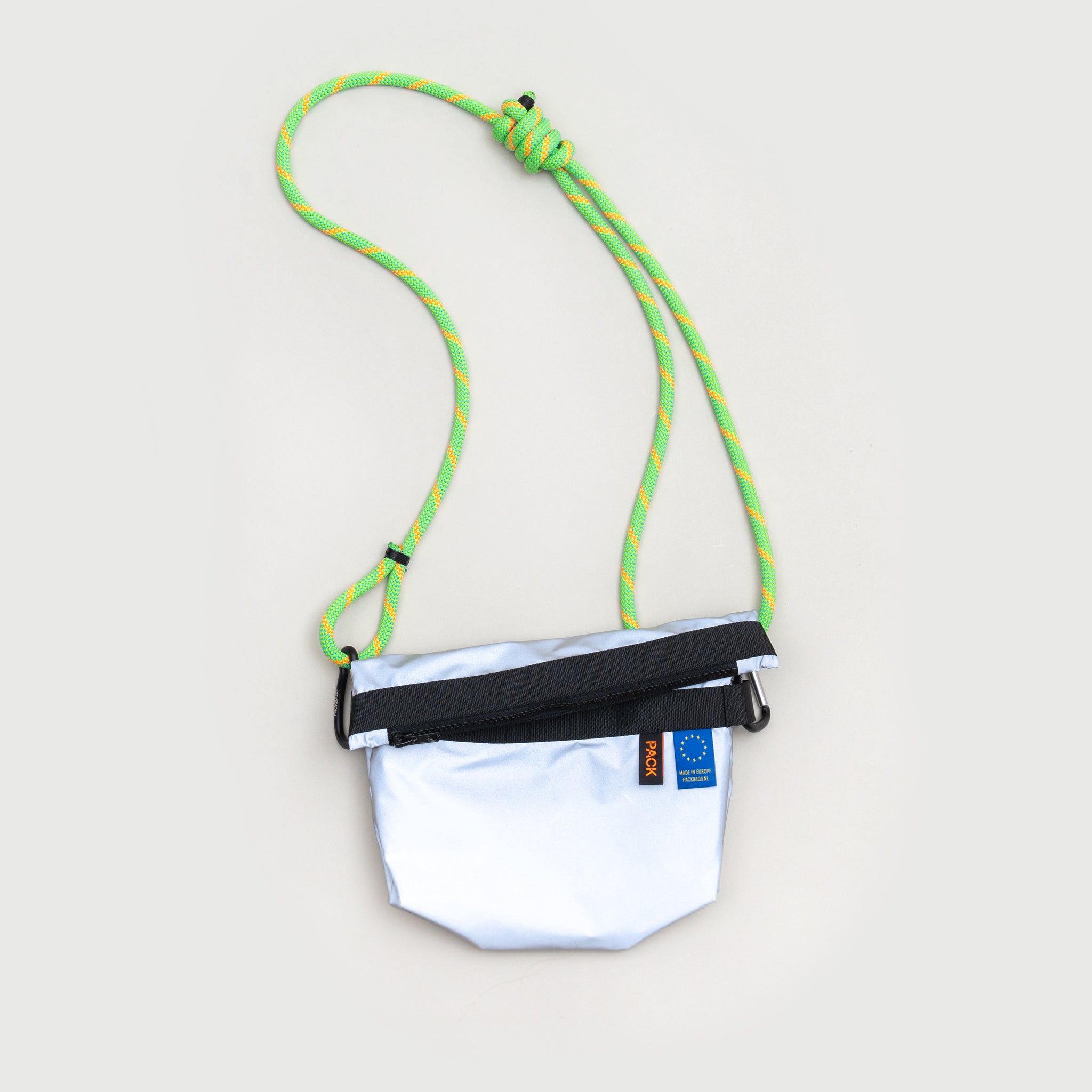 Chunky Rope Strap - M501 - fluo green