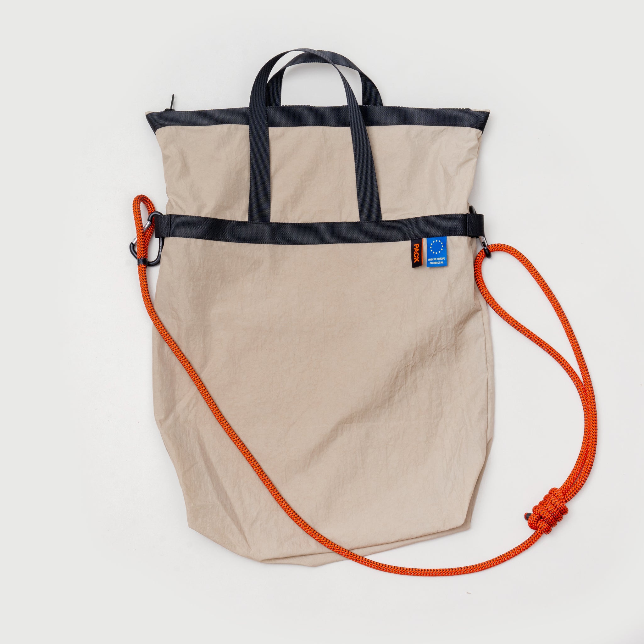 Shopper Zip Sling · A105 · dune beige