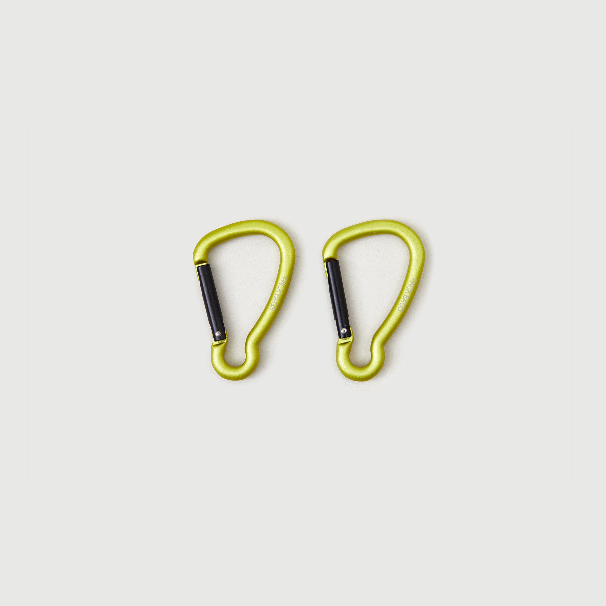M402//CARABINER SET OF 2 - krypton yellow