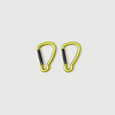 M402//CARABINER SET OF 2 - krypton yellow