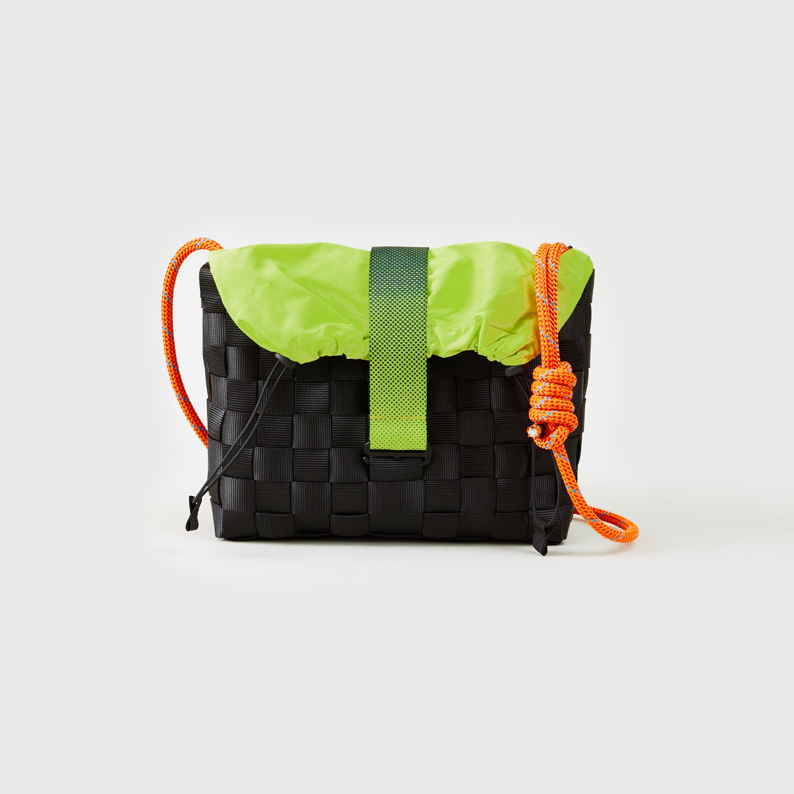 M511//WIDE WEB.CLOSING STRAP GRADIENT - oxygen green