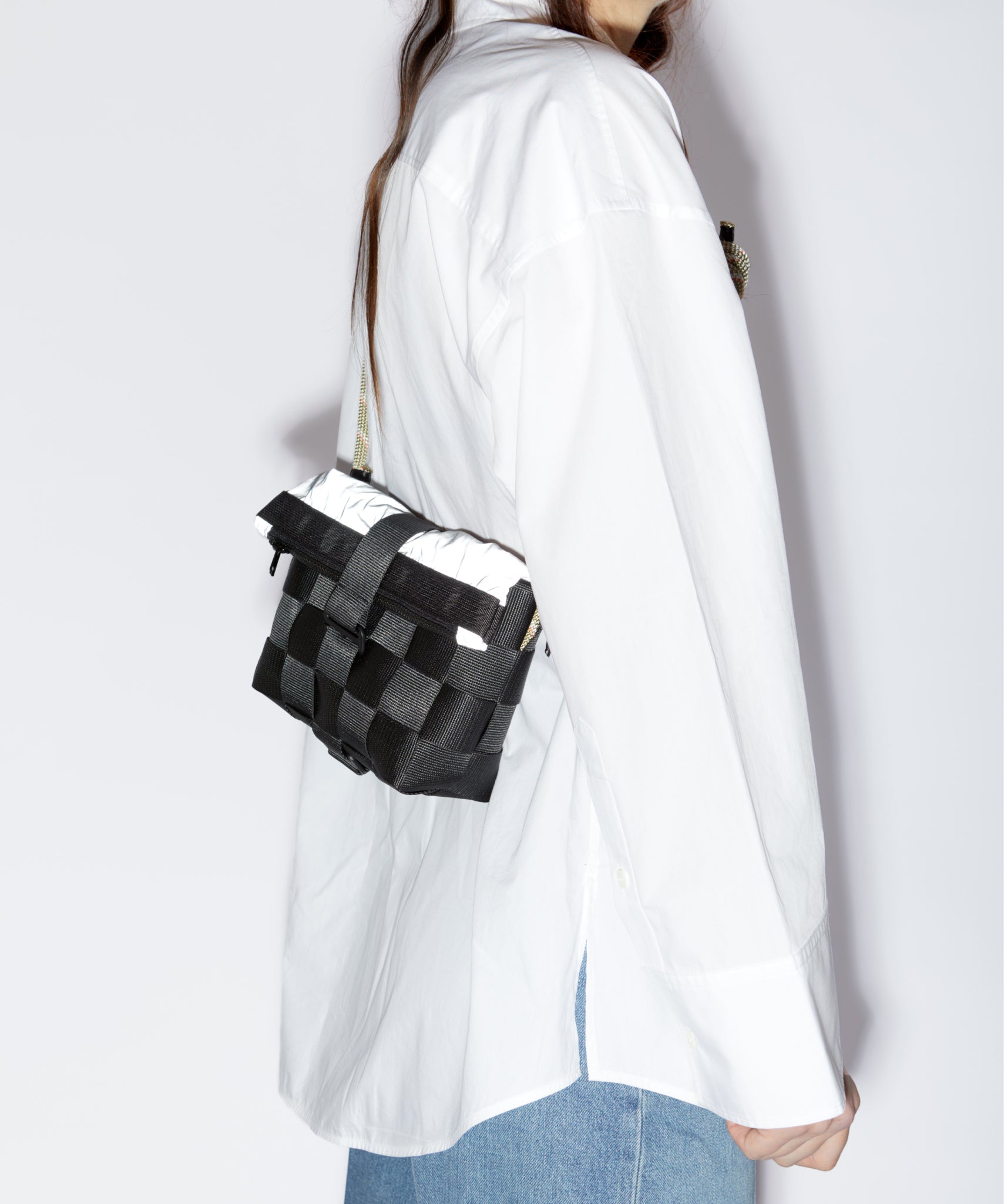 Small Box Basket Bag - A201