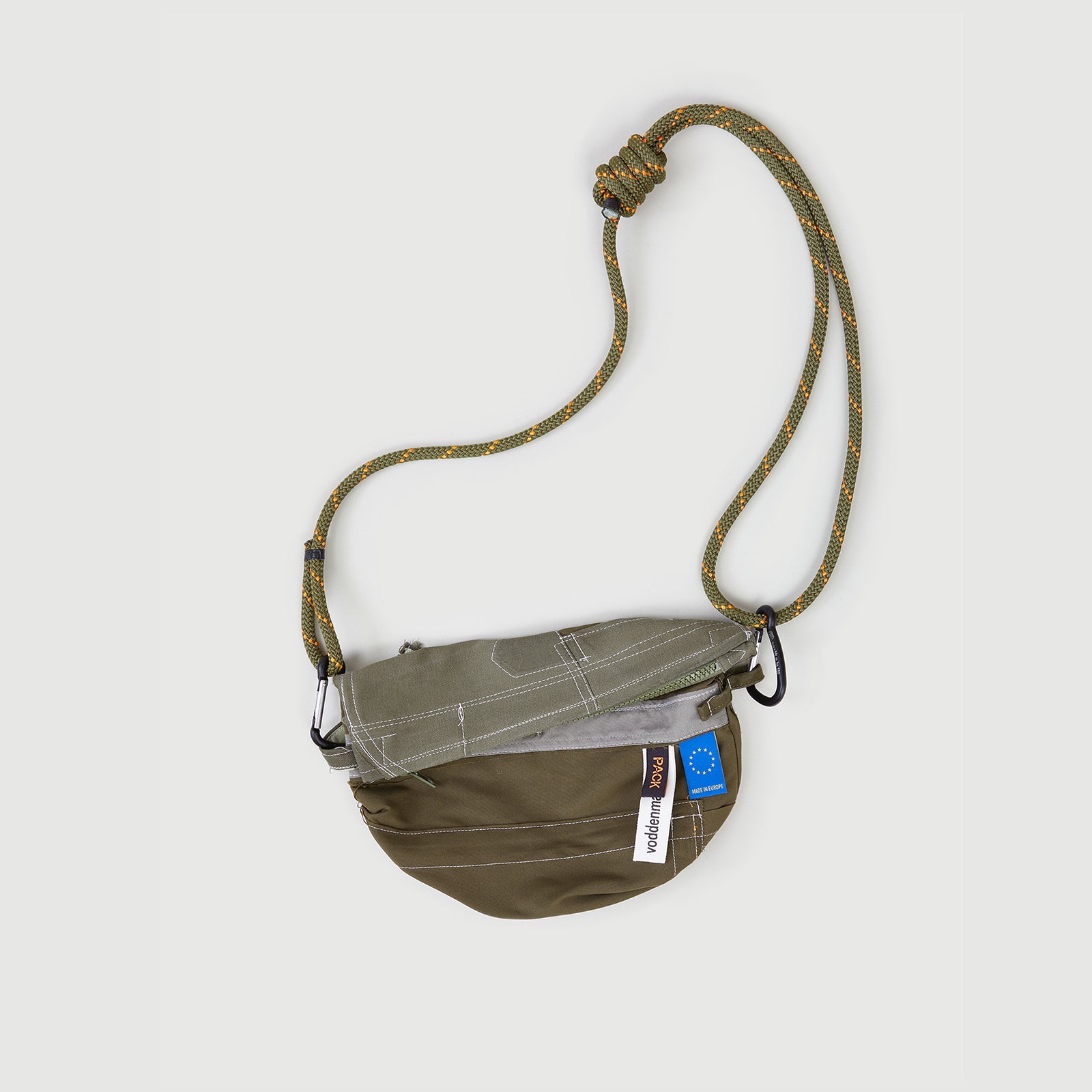 Chunky Rope Strap - M501 - osmium green