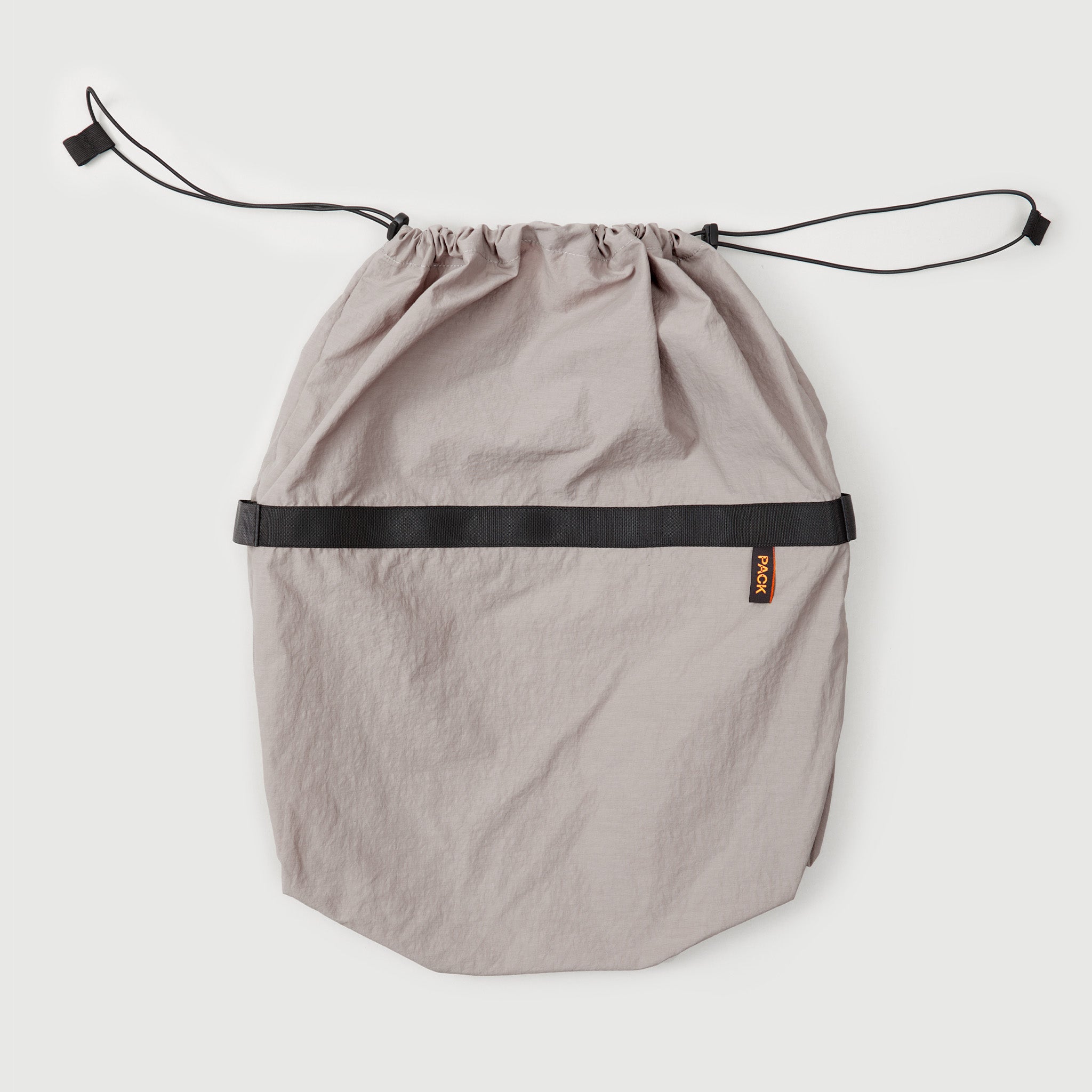 M112//DRAW.LARGE.POUCH - clay grey