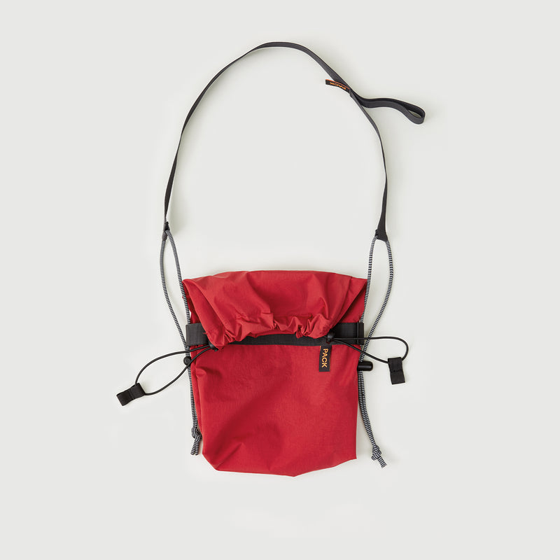 A110//DRAW.SMALL.SLING - iron red
