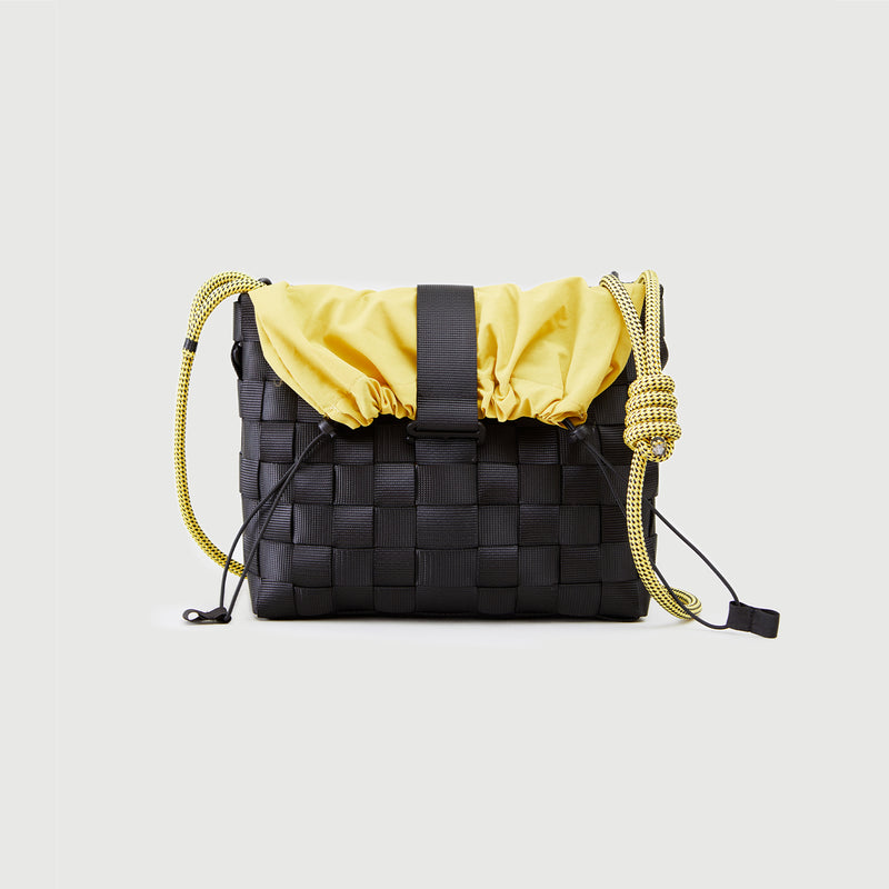 A210//SLIM WEB.MEDIUM.RECTANGLE BASKET SLING - ochre yellow