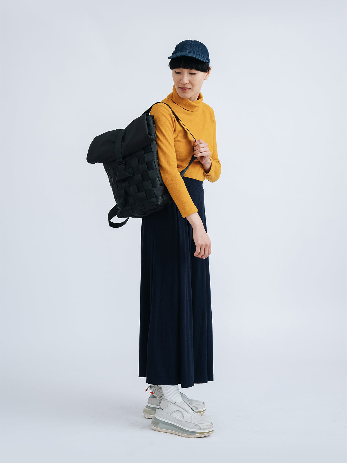Rolltop Basket Backpack · A301