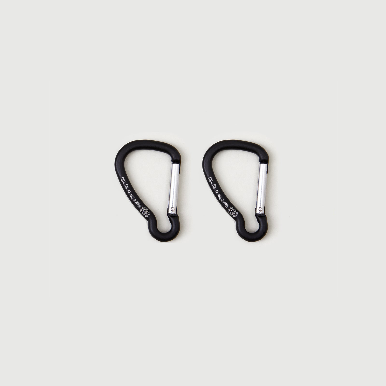 M402//CARABINER.SET - lead black