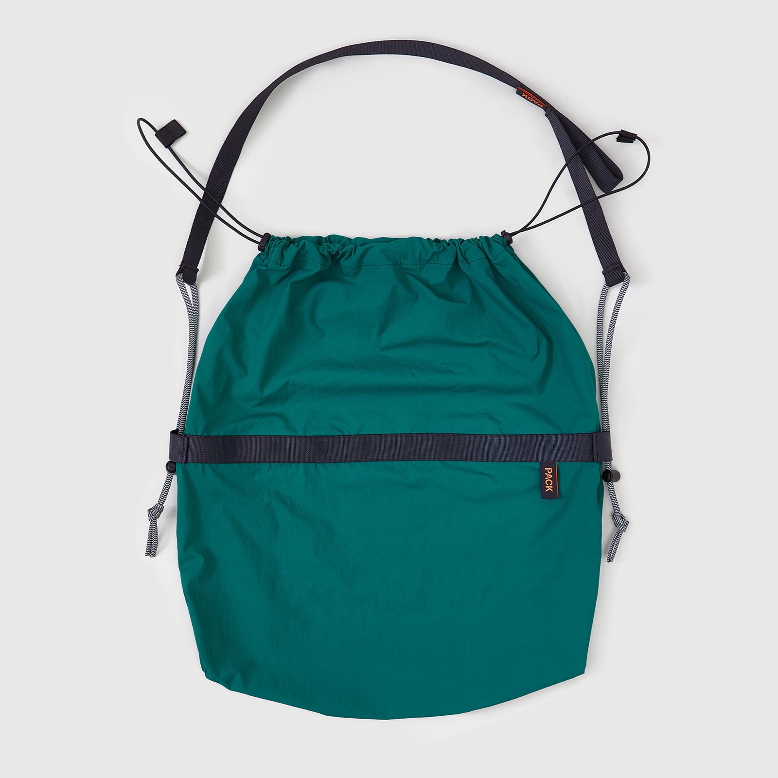 【新品未使用】Anchor inc. Personal Drawstring Customized Zippered Cotton Canvas Drawstring Bag