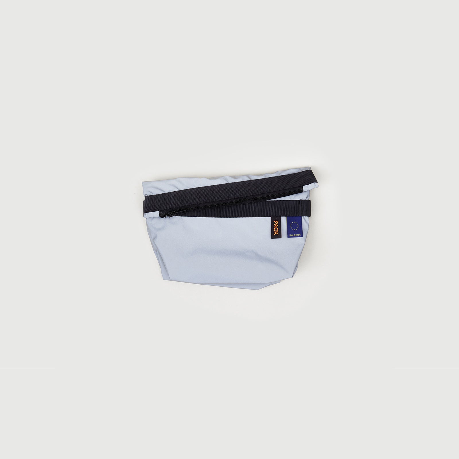 Small Zip Pouch · M101 · silver reflective