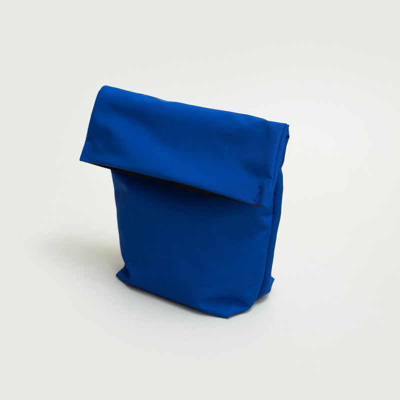 M121//ROLLTOP.SMALL.POUCH - kobalt blue