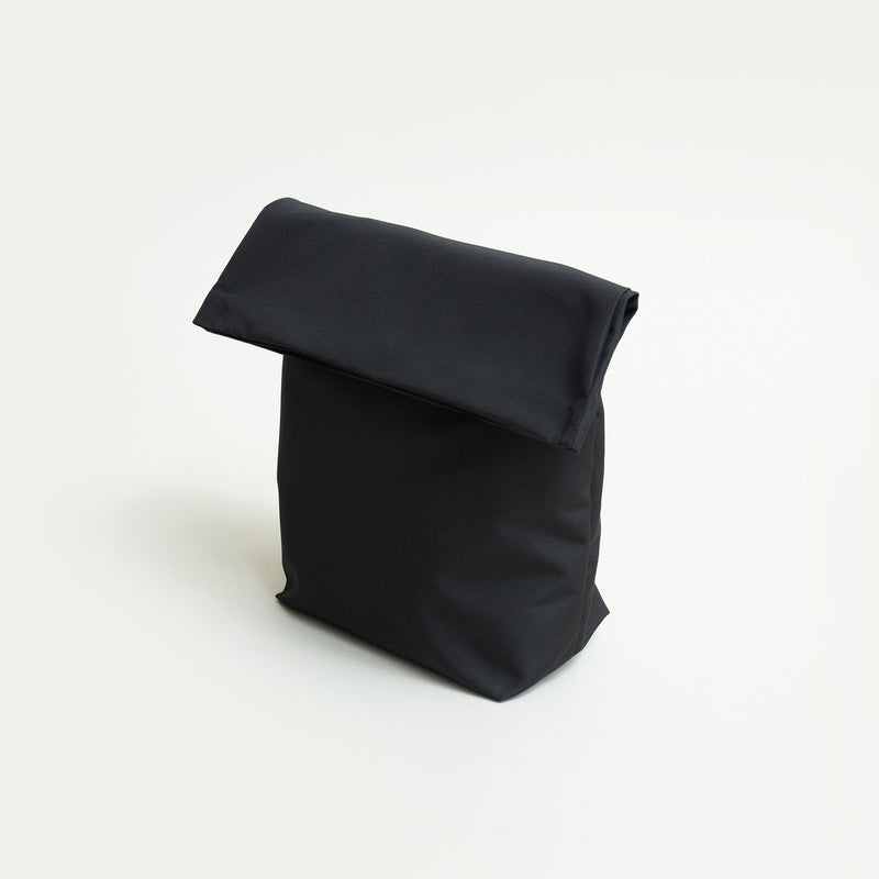 M121//ROLLTOP.SMALL.POUCH - lead black