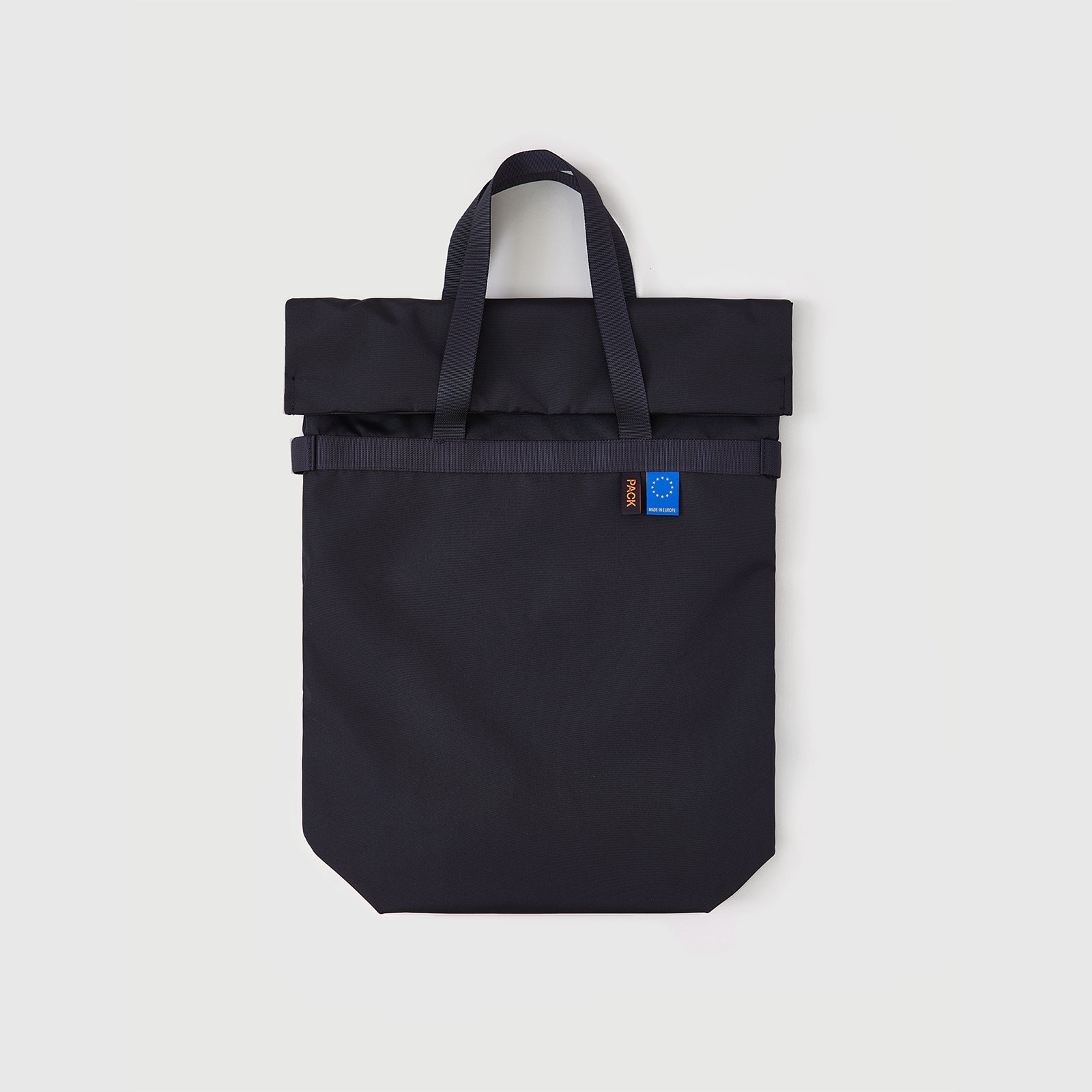 M120//ROLLTOP.SHOPPER - lead black