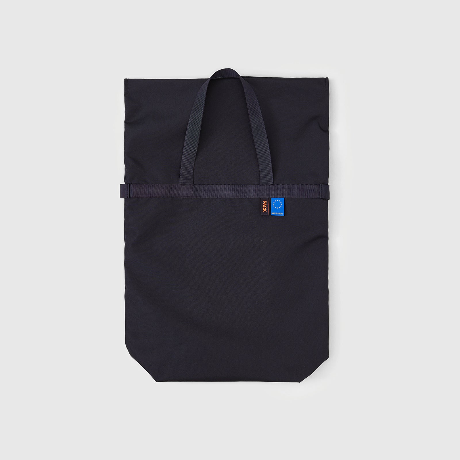 M120//ROLLTOP.SHOPPER - lead black
