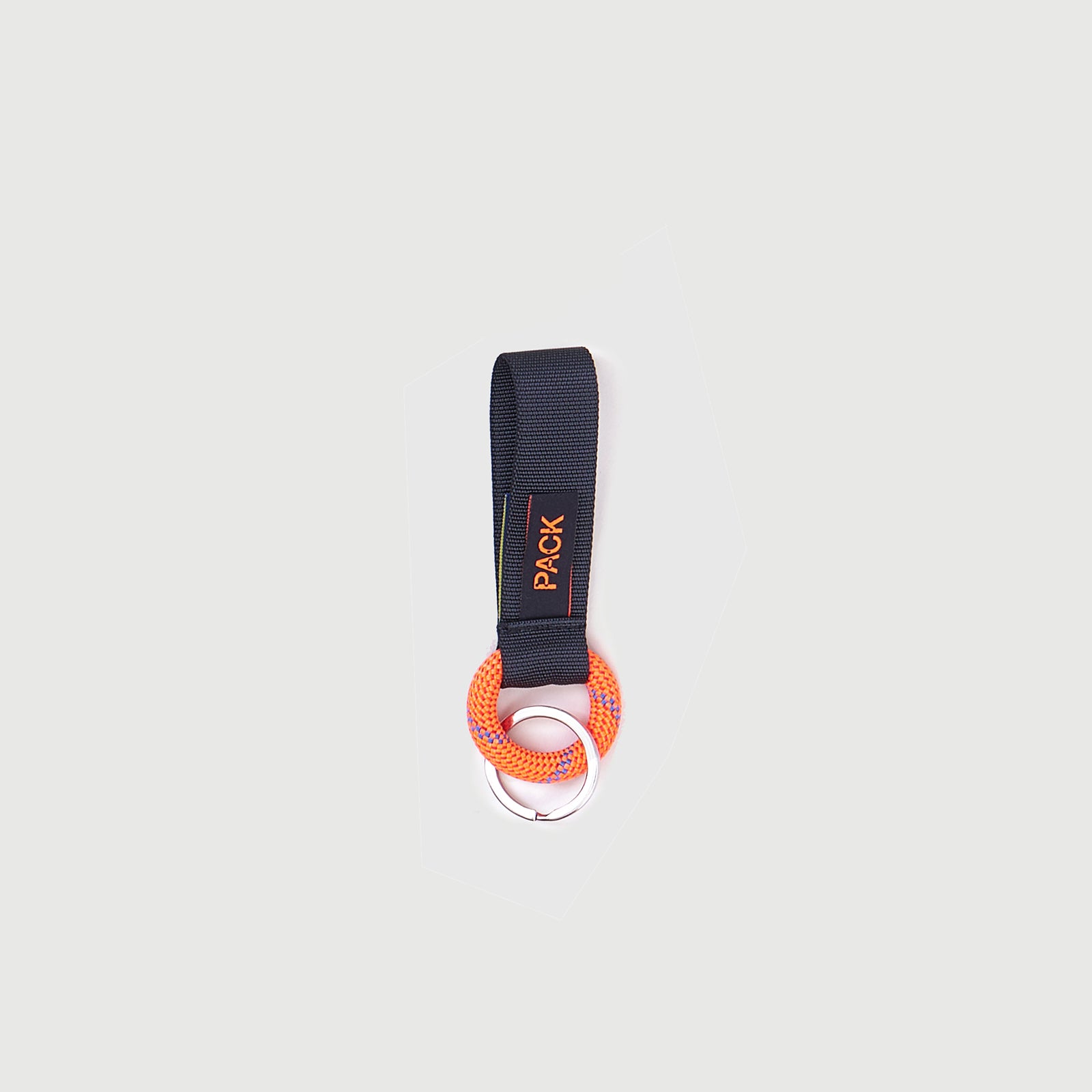 M413//LIGHT WEB.S.KEYHOLDER - lead black