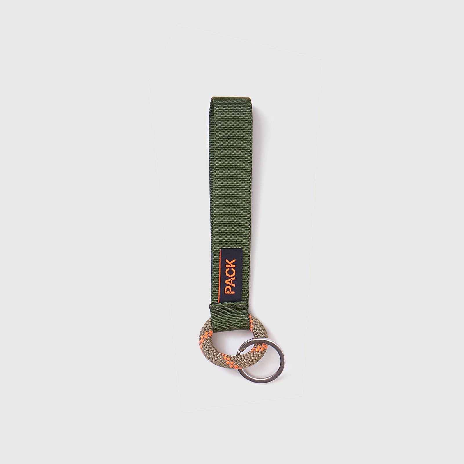M414//LIGHT WEB.M.KEYHOLDER  - osmium green