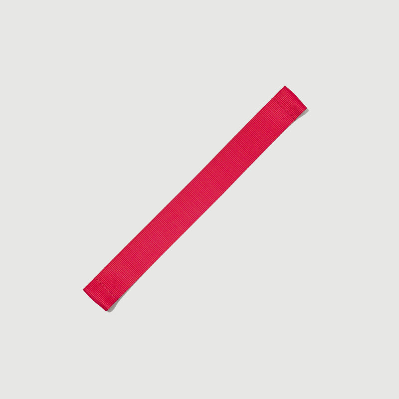 M510//WIDE WEB.SOLID CLOSING STRAP - iron red