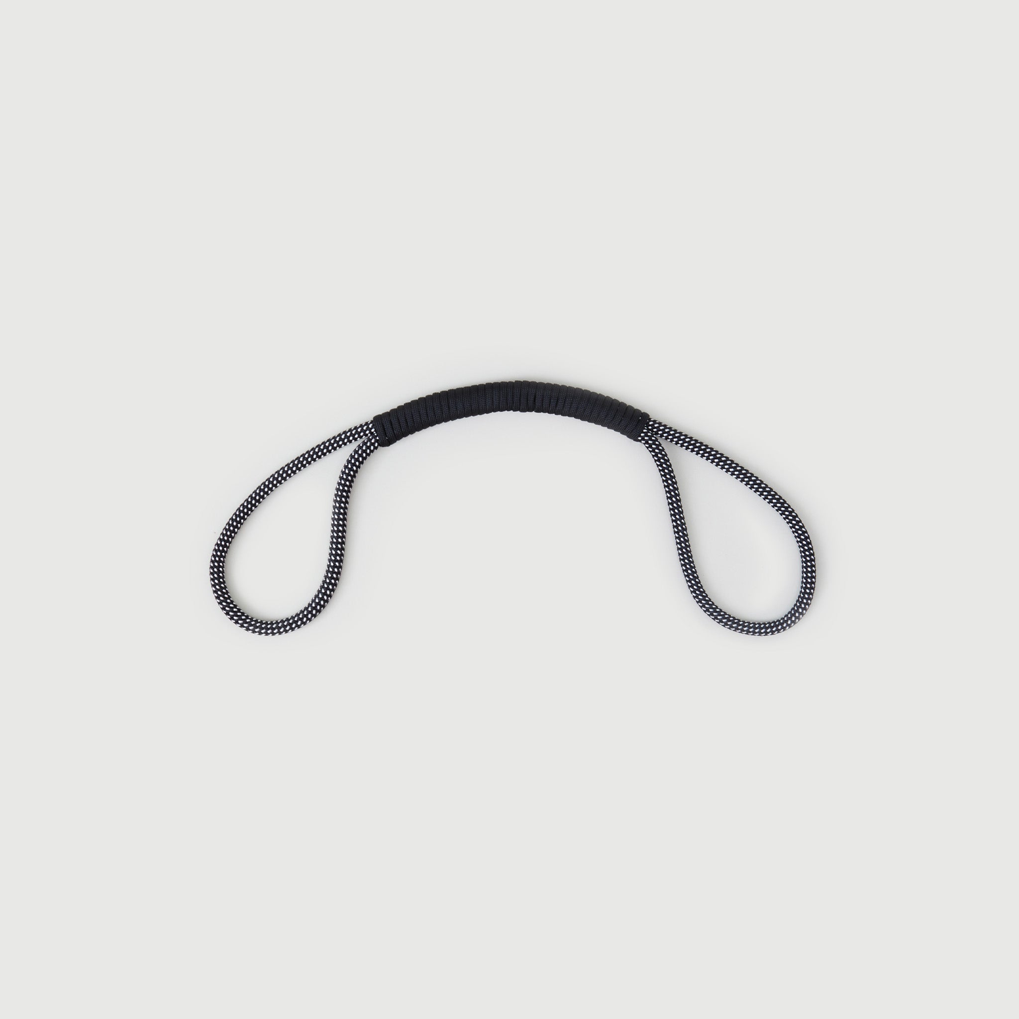 M504//ROPE.CHUNKY HANDLE - lead black