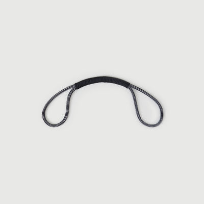 M504//ROPE.CHUNKY HANDLE - lead black