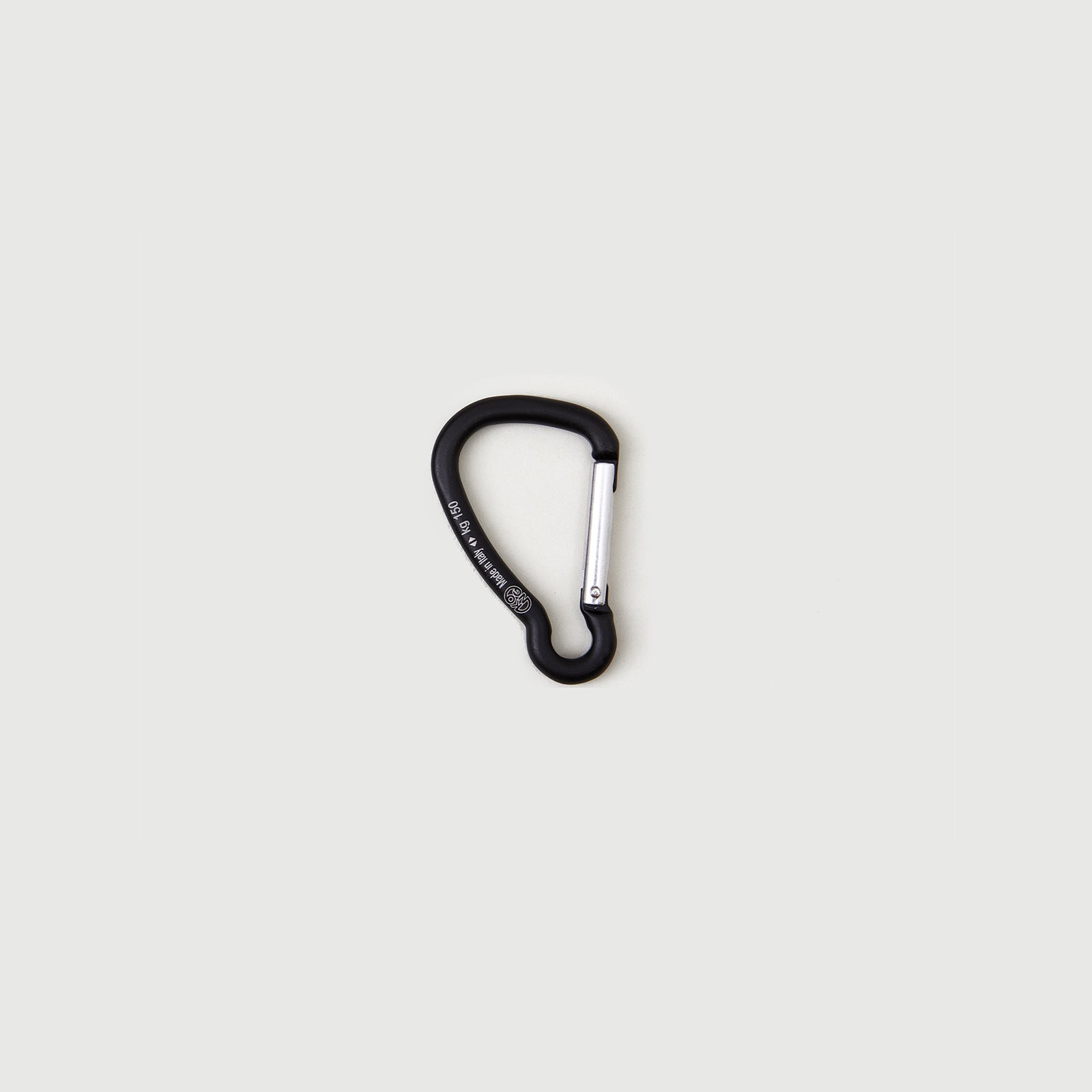 M401//CARABINER.SINGLE - lead black