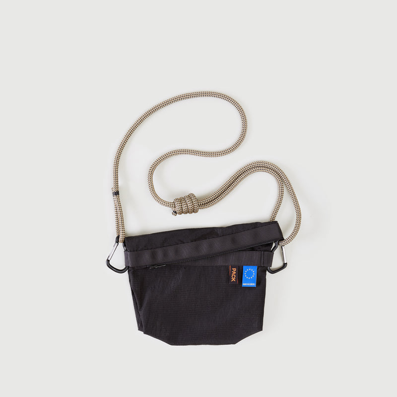 A101//ZIP.SMALL.SLING - carbon black