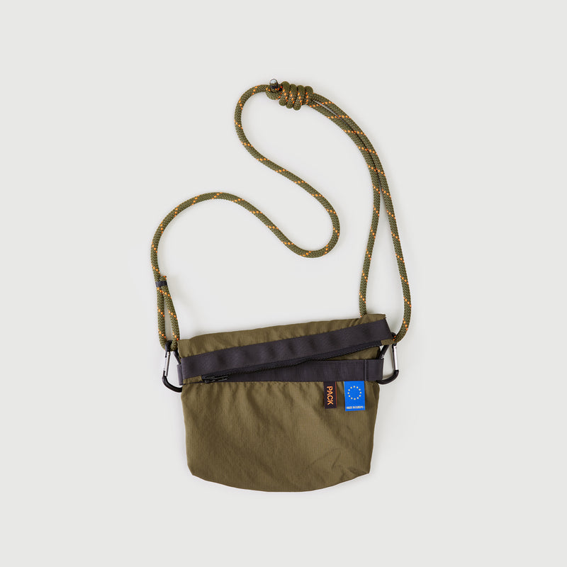 A101//ZIP.SMALL.SLING - moss green