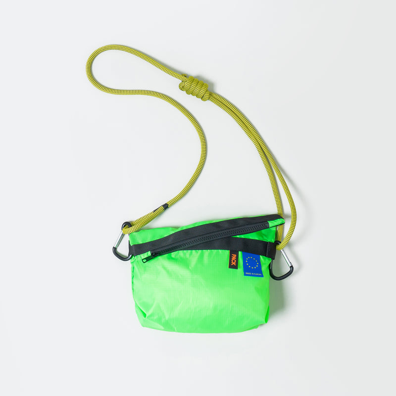 A101//ZIP.SMALL.SLING - fluo green
