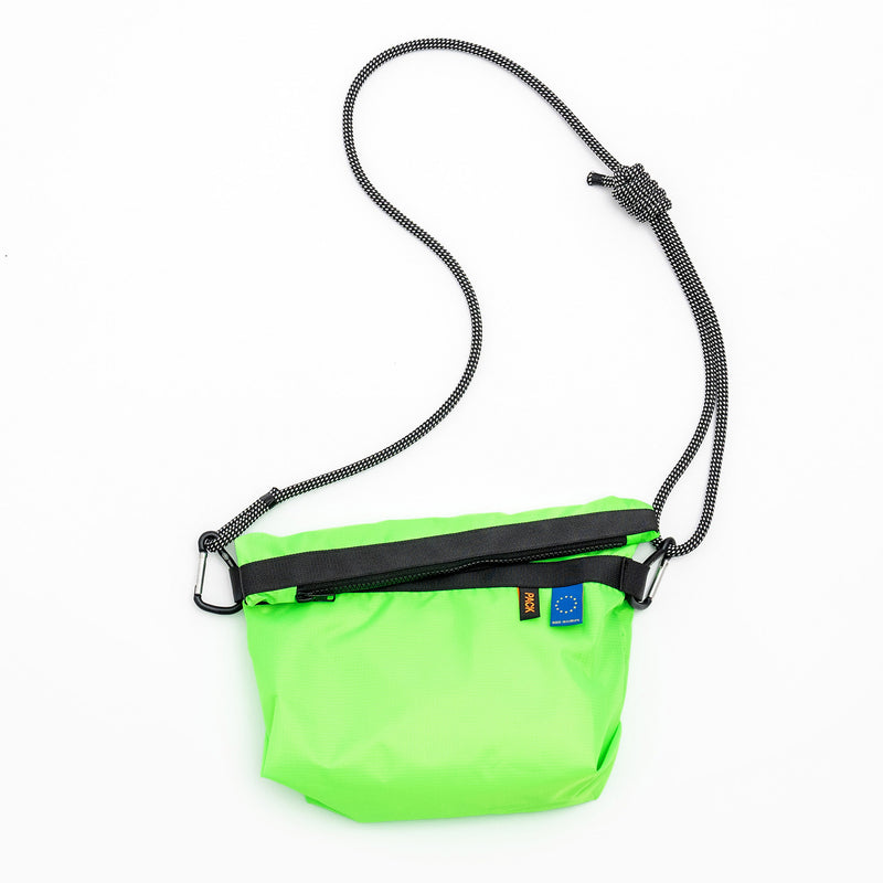 A103//ZIP.MEDIUM.SLING - fluo green