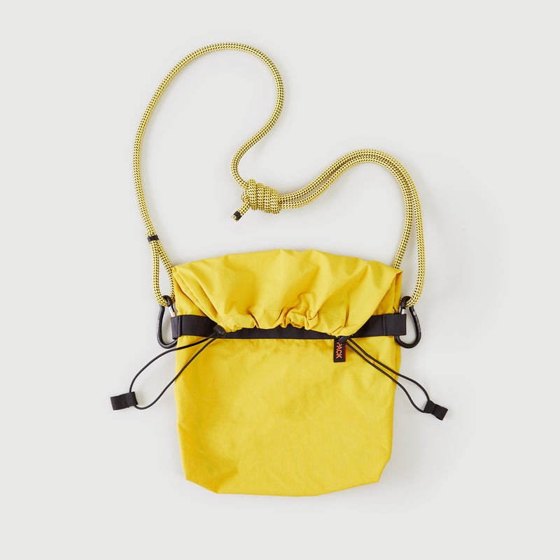 A111//DRAW.MEDIUM.SLING - ochre yellow - rope strap