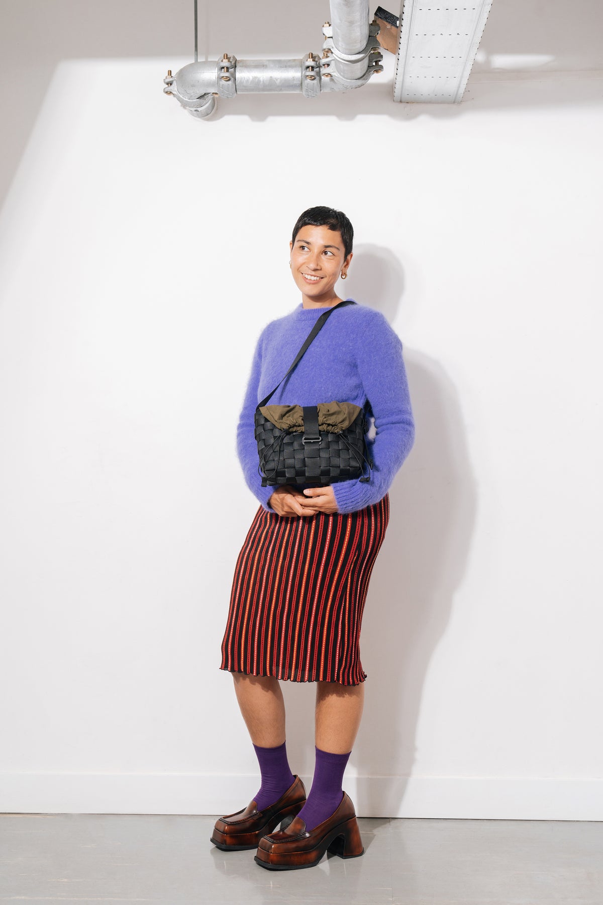 Medium Box Basket Sling - flat strap - A212