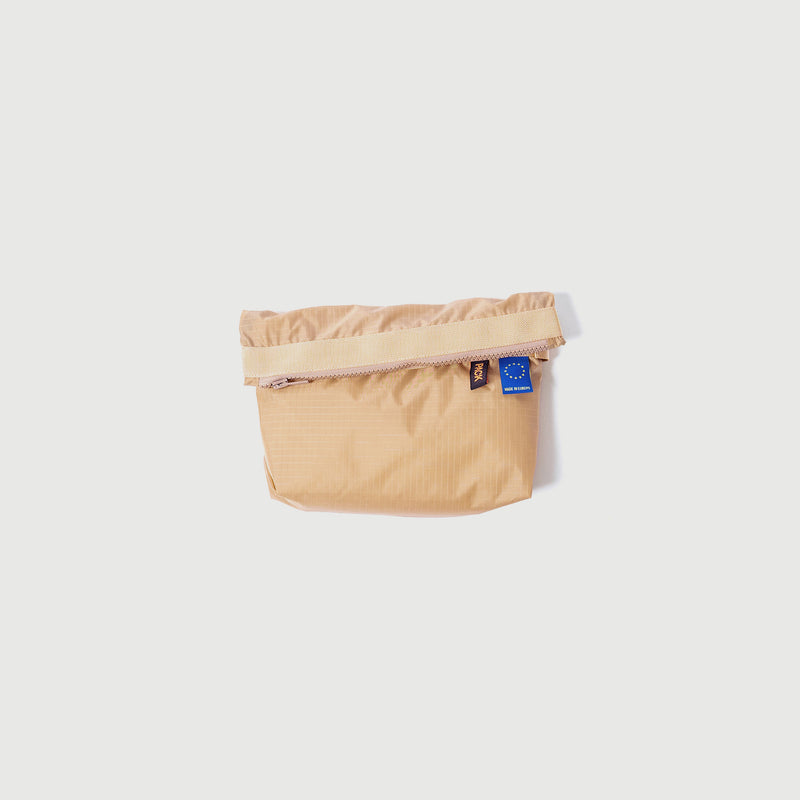 M101//ZIP.SMALL.POUCH - full hydrogen beige