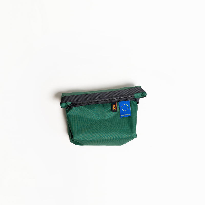 M101//ZIP.SMALL.POUCH -  palladium green