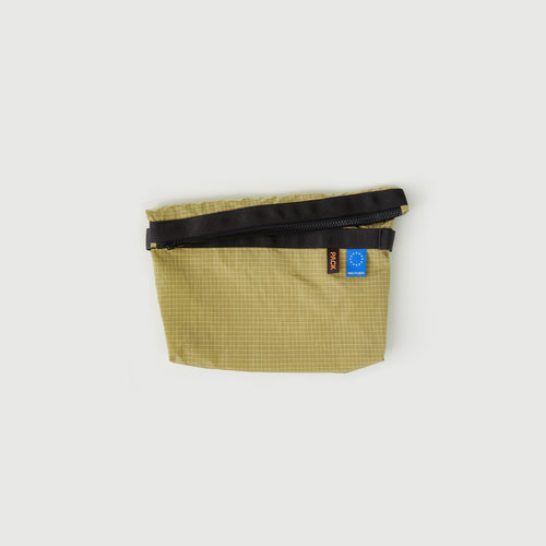M103//ZIP.MEDIUM.POUCH - sulphur green