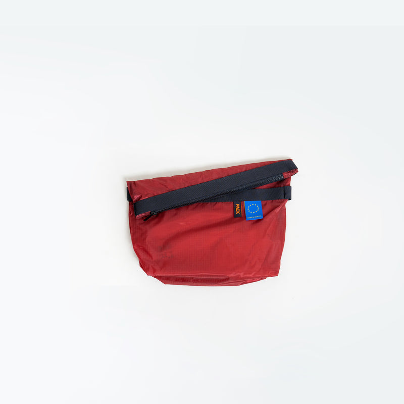 M103//ZIP.MEDIUM.POUCH -iodium red