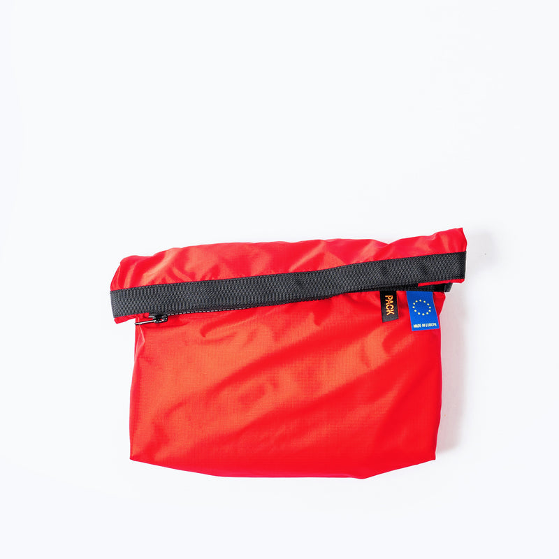 M103//ZIP.MEDIUM.POUCH -radon red