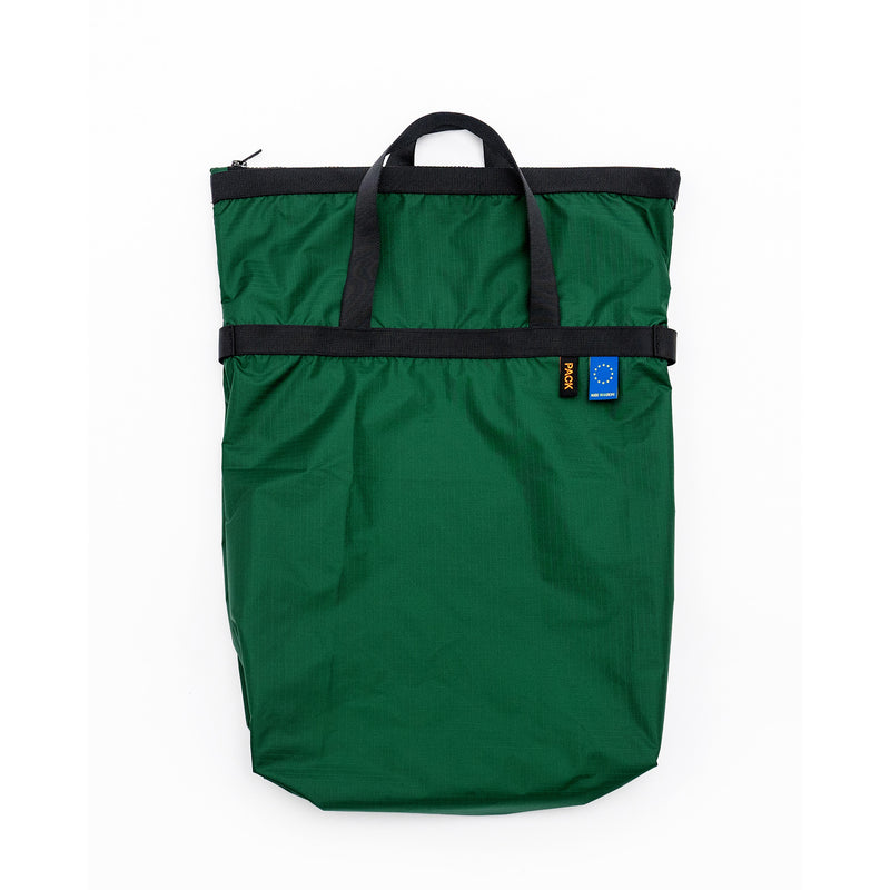 M105//ZIP.SHOPPER.POUCH  - palladium green