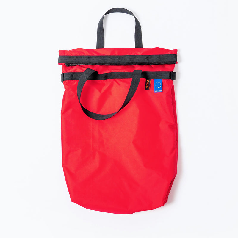 M105//ZIP.SHOPPER.POUCH - radon red