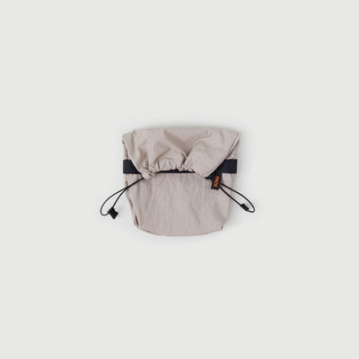 M110//DRAW.SMALL.POUCH - clay grey