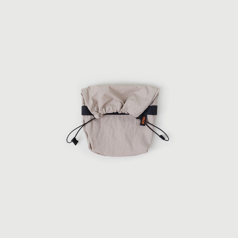 M110//DRAW.SMALL.POUCH - clay grey