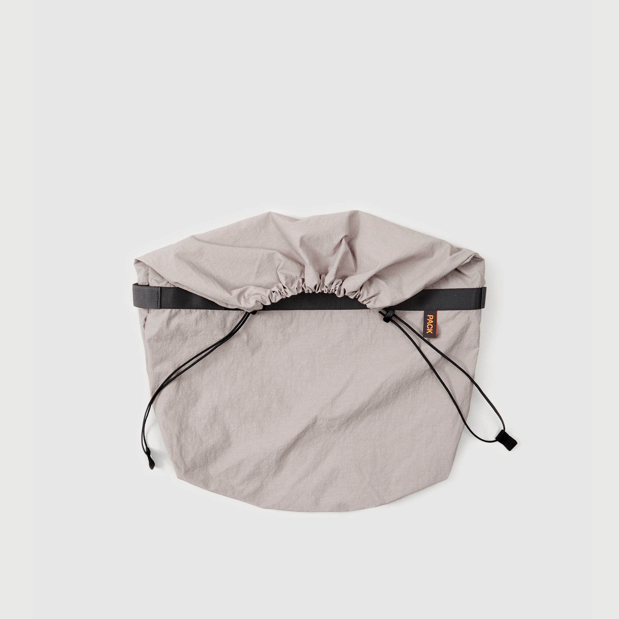 M112//DRAW.LARGE.POUCH - clay grey