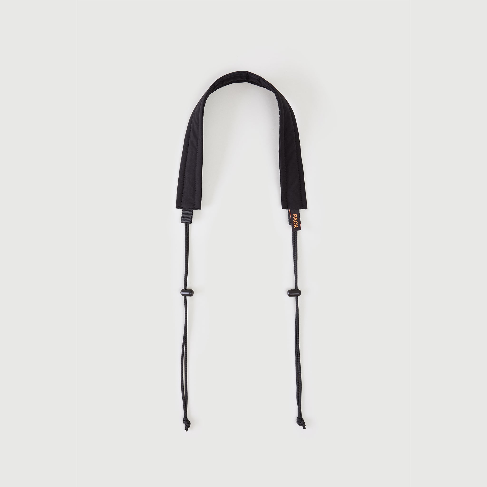 M506//PADDED.STRAP - lead black
