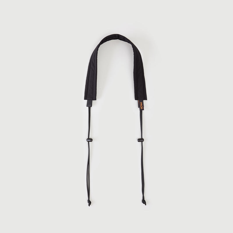 FW25 M506//PADDED.STRAP - lead black