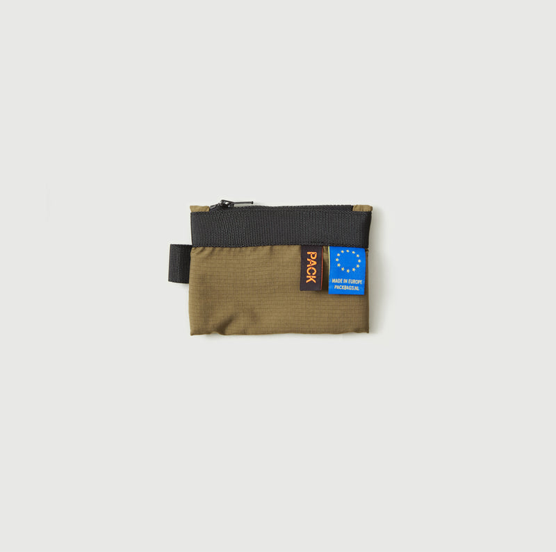 M601//ZIP.WALLET - moss green